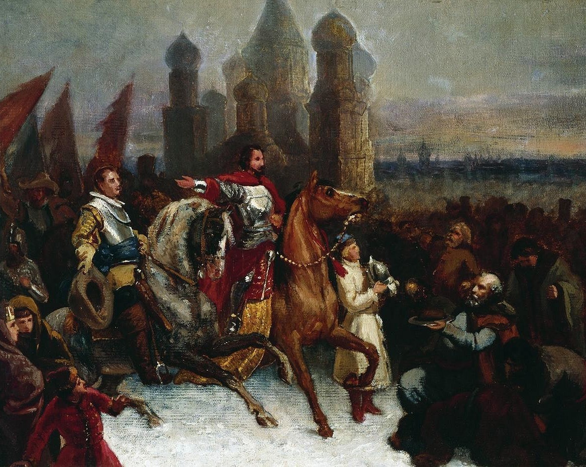 Въезд Шуйского и Делагарди в Москву. Работа Шварца. (artpoisk.info) 1.jpg