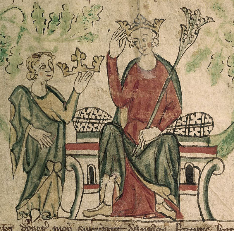 Эдуард II принимает английскую корону.jpg