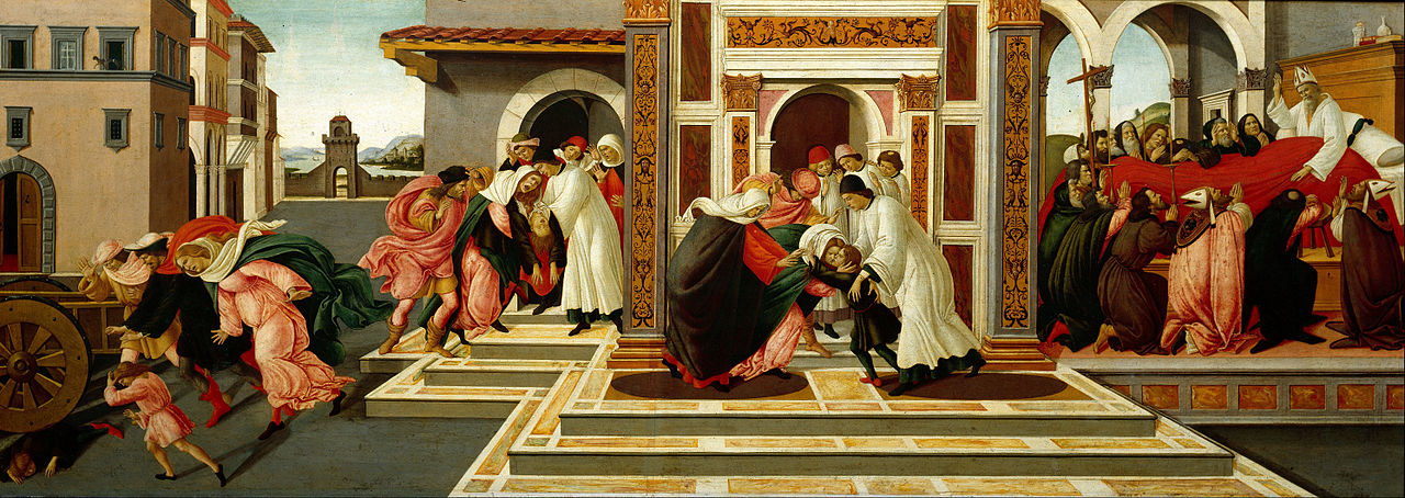 15 Последнее чудо и смерть святого Зиновия 1500-1505.jpg