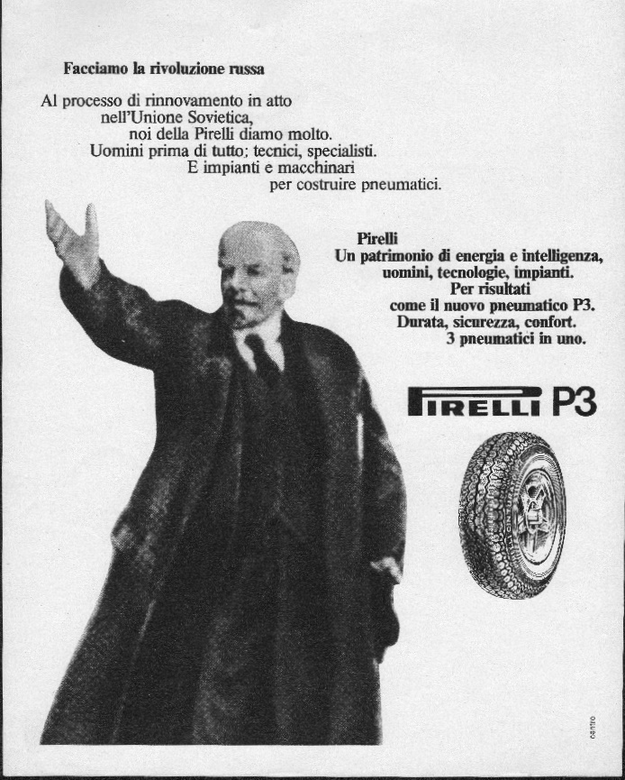Владимир Ильич тоже пригодился для рекламы итальянских покрышек.jpg