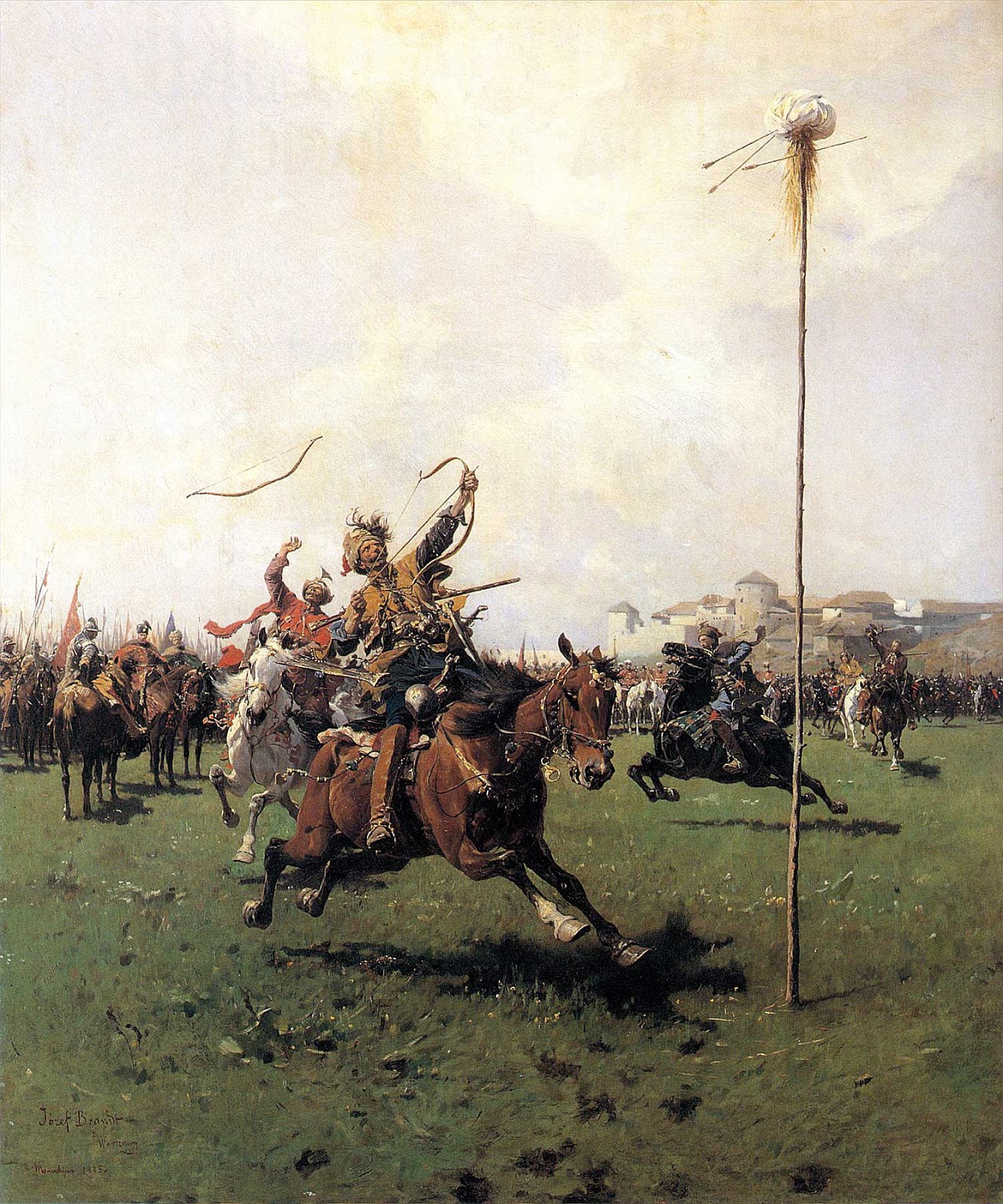 Лисовчики, упражняющиеся в стрельбе из лука, 1885. (blogspot.com) Иллюстрация 3.jpg