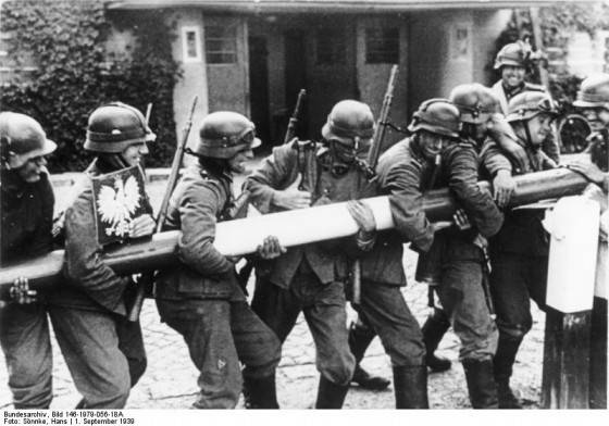 Немцы на границе, сентябрь 1939.