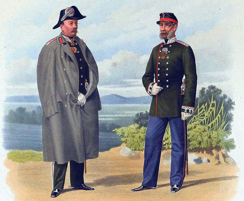 Чиновники Военного министерства 5-го и 8-го классов, 1863&nbsp;г.