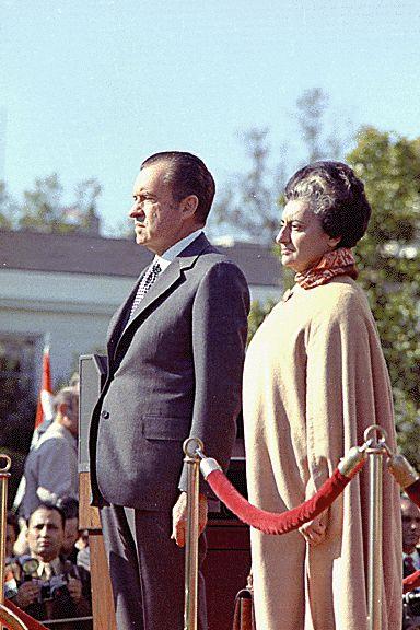 Ричард Никсон и Индира Ганди, 1971 год.JPG