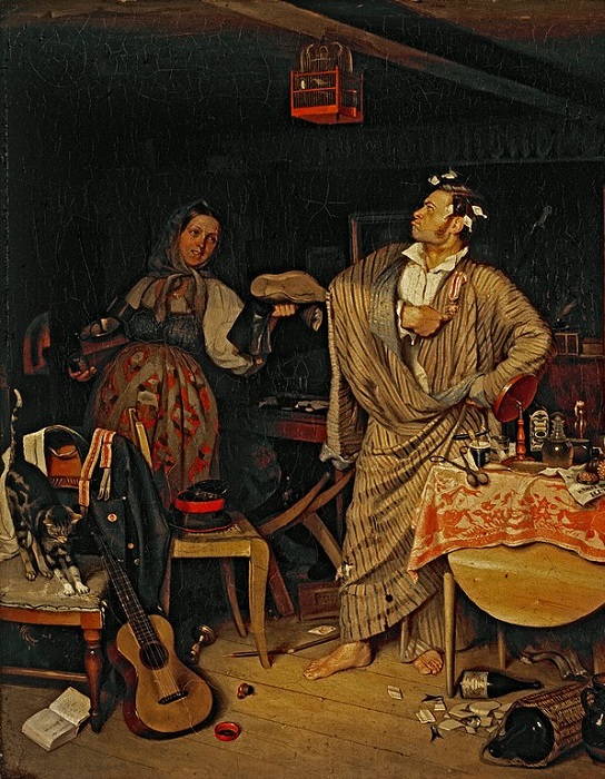 «Свежий кавалер», или «Утро чиновника, получившего первый крестик».