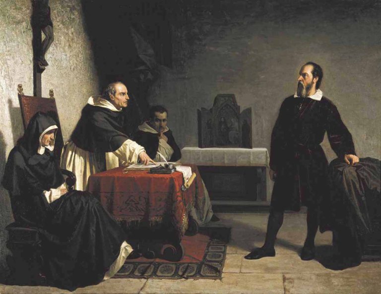 Кристиано Банти. Галилей перед Инквизицией1.jpg