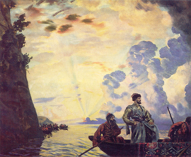 Б. Кустодиев. «Степан Разин».jpg Б. Кустодиев. «Степан Разин»».jpg