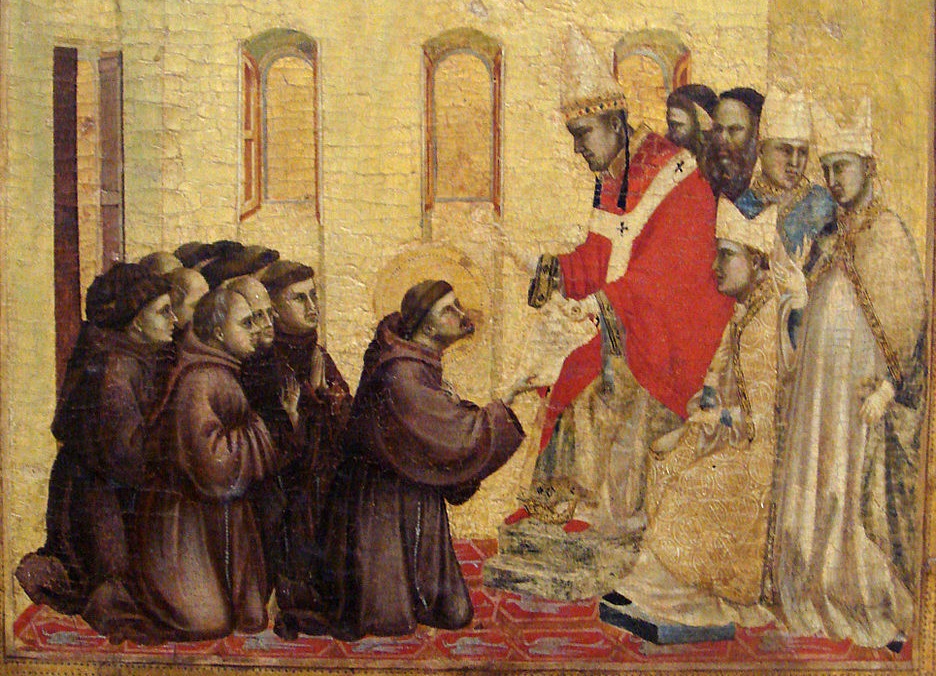 Папа Иннокентий III и францисканцы.