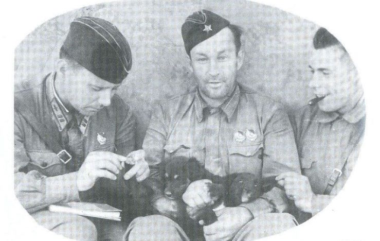 Комиссар полка Дмитрий Панов и начштаба полка Валентин Соин, 1942.jpg Комиссар полка Дмитрий Панов и начштаба полка Валентин Соин, 1942.jpg