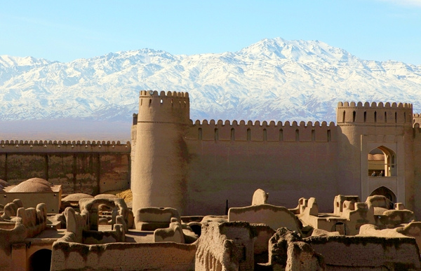 Крепость Арг-е Бам похожа на огромный замок из песка
