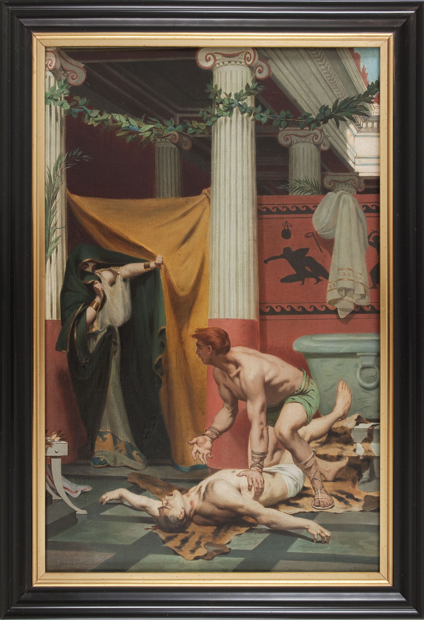 Убийство Коммода. (petitpalais.paris.fr) Убийство Коммода.