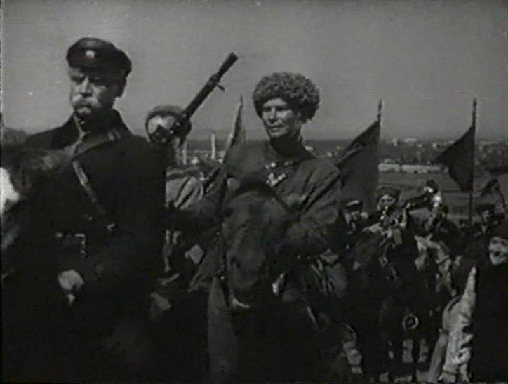 фото 1.webp «Первая конная», 1941. На экраны фильм не вышел. <br>