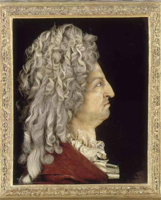 Людовик XIV в преклонном возрасте.