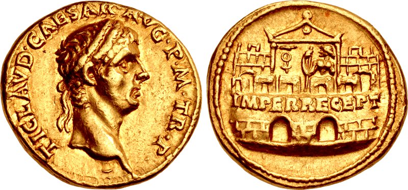 Монета императора Клавдия. (wikimedia.commons) 1.jpg