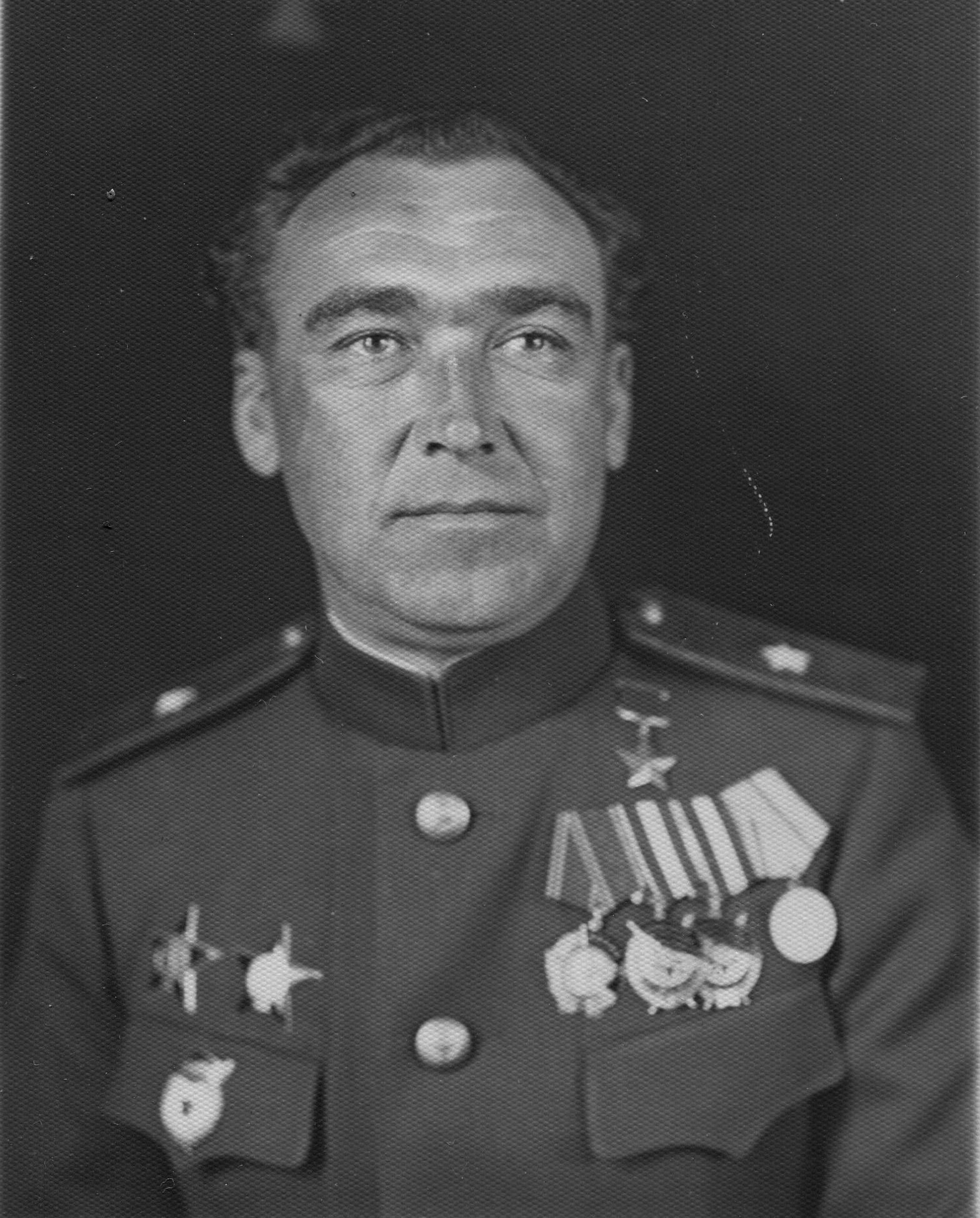 Матвей Шапошников в 1945 году.
