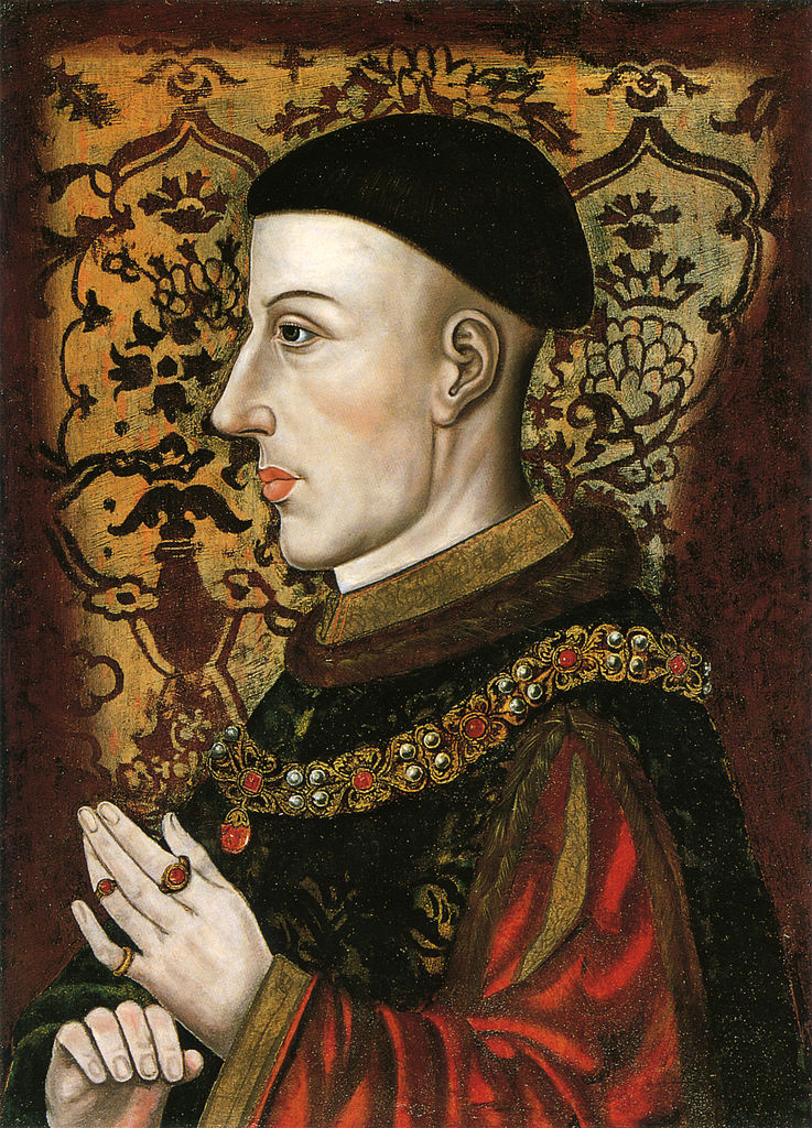 Король Англии Генрих V [1413−1422].