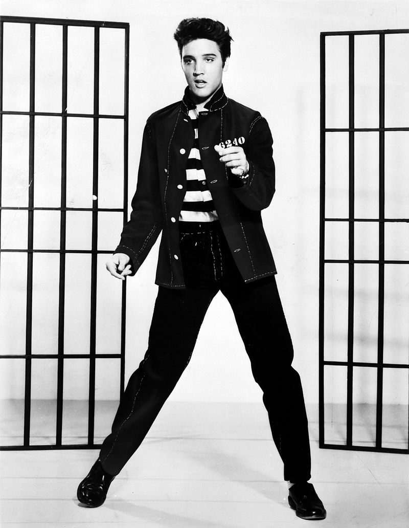 Фото Элвиса Пресли к фильму «Тюремный рок»
