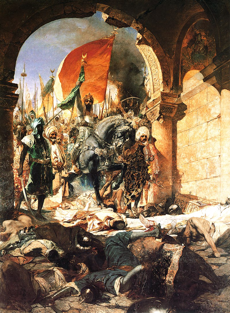 Penakhlukan Konstantinopel Masuknya Mehmed II Konstantinopel