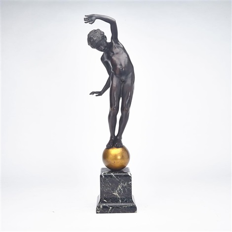 «Мальчик, балансирующий на шаре», Йоханнес Гётц.jpg