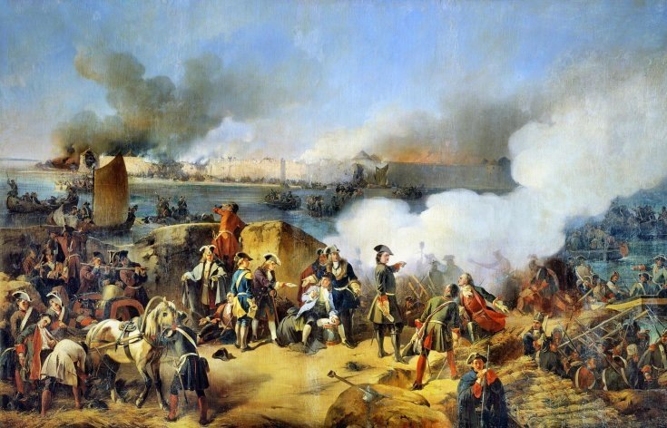 А. Е. Коцебу. лШтурм крепости Нотебург 11 октября 1702 года¬ (1846).jpg А. Е. Коцебу. лШтурм крепости Нотебург 11 октября 1702 года¬ (1846).jpg