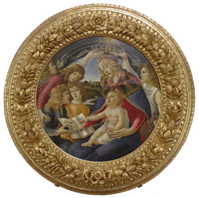 13 Мадонна с младенцем и ангелами 1483.jpeg