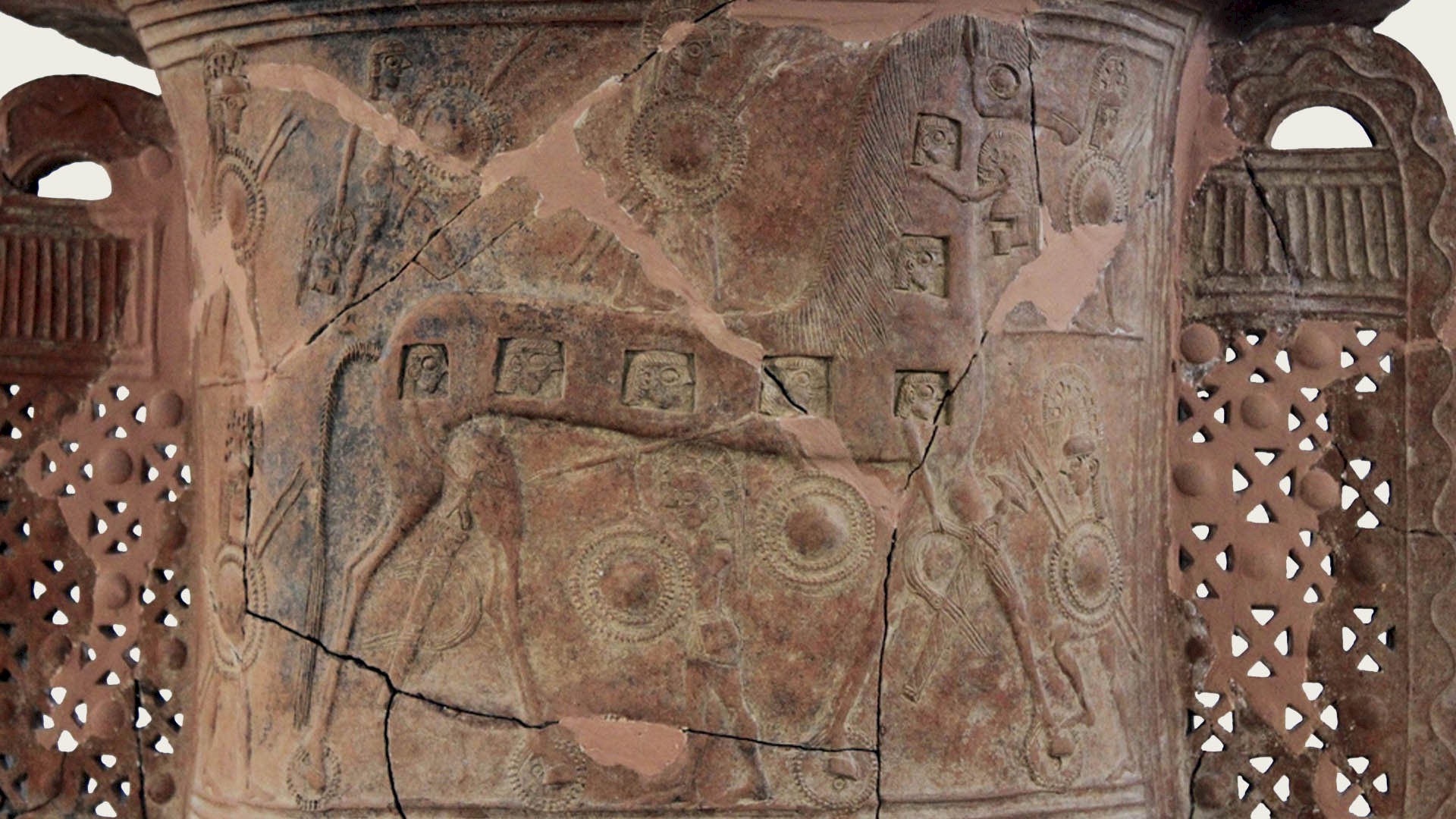 Троянский конь на пифосе с Миконоса. (Wikimedia.Commons) Троянский конь на пифосе с Миконоса. <br>