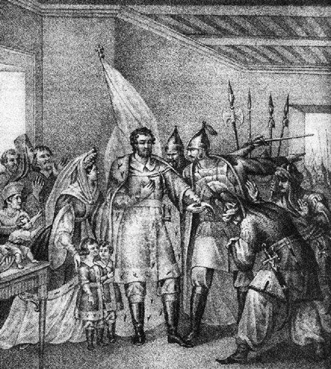 Б.Чориков.Князья и бояре вызываются возвратить Василию Тёмному великокняжеский престол 1446 год.jpg Б.Чориков.Князья и бояре вызываются возвратить Василию Тёмному великокняжеский престол 1446 год.jpg