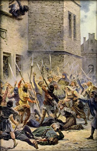 «Восстание у Новоместской ратуши 30 июля 1419 года». (ru.wikipedia.org) о3.jpg