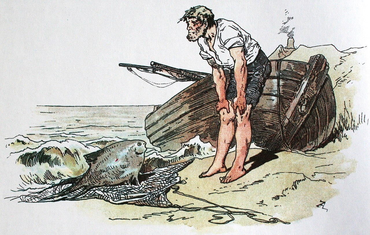 Иллюстрация Александра Цика к сказке братьев Гримм. (Wikimedia Commons) фото 1.jpg
