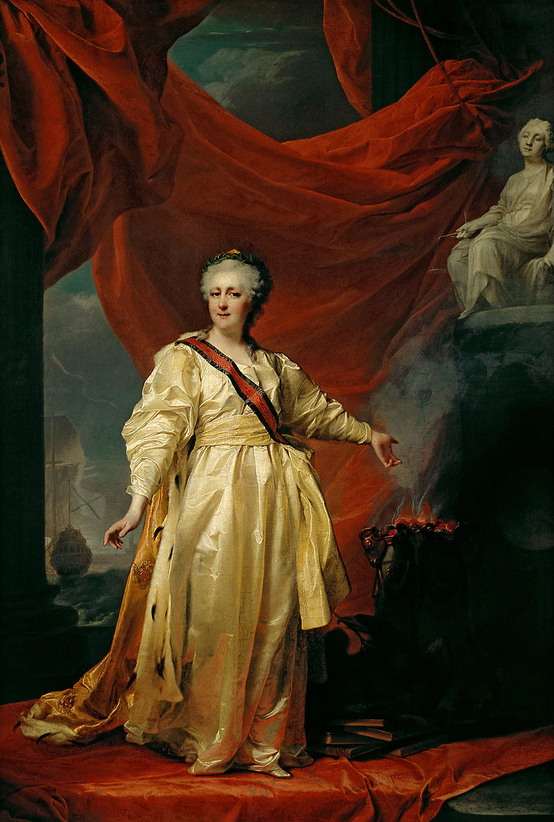 Екатерина II, Левицкий, 1783 год. <br>
