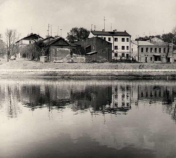 Минск, Троицкое предместье. Фото начала 1980-ых гг.