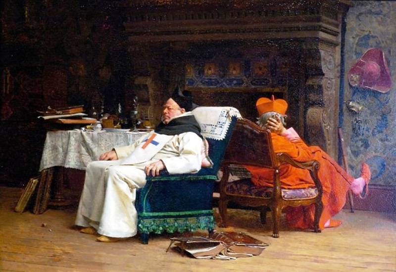 Жан Жорж Вибер. Раскол 1875 д. м.jpg Жан Жорж Вибер. Раскол, 1875.