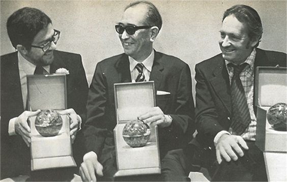 26_Ettore Scola Akira Kurosawa Andrzej Wajda in 1975 at the Moscow International Film Festival .jpg