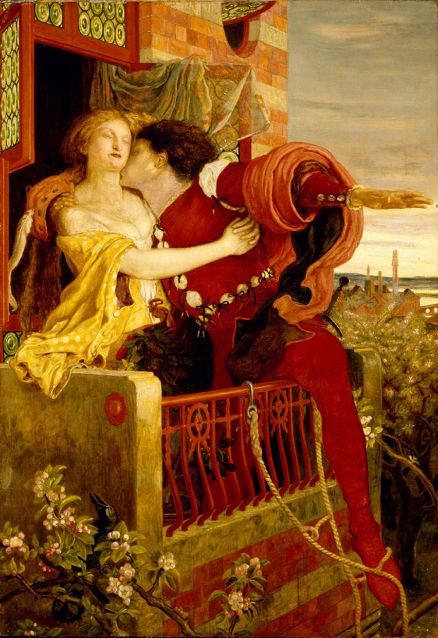 «Ромео и Джульетта» Форд Мэдокс Браун, 1870 год .jpg