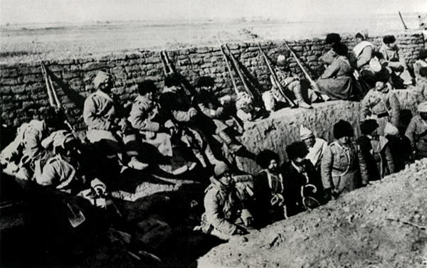 13 Русско-японская война. Русские солдаты в окопах 1904-1905.jpg