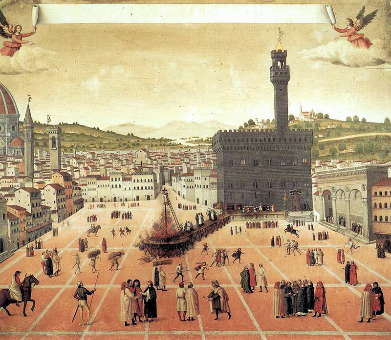Флоренция, 1498, площадь Синьории.jpg Флоренция, 1498, площадь Синьории.jpg