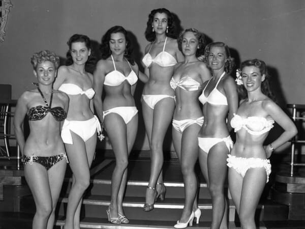 Участницы конкурса красоты «Мисс мира», 1951.