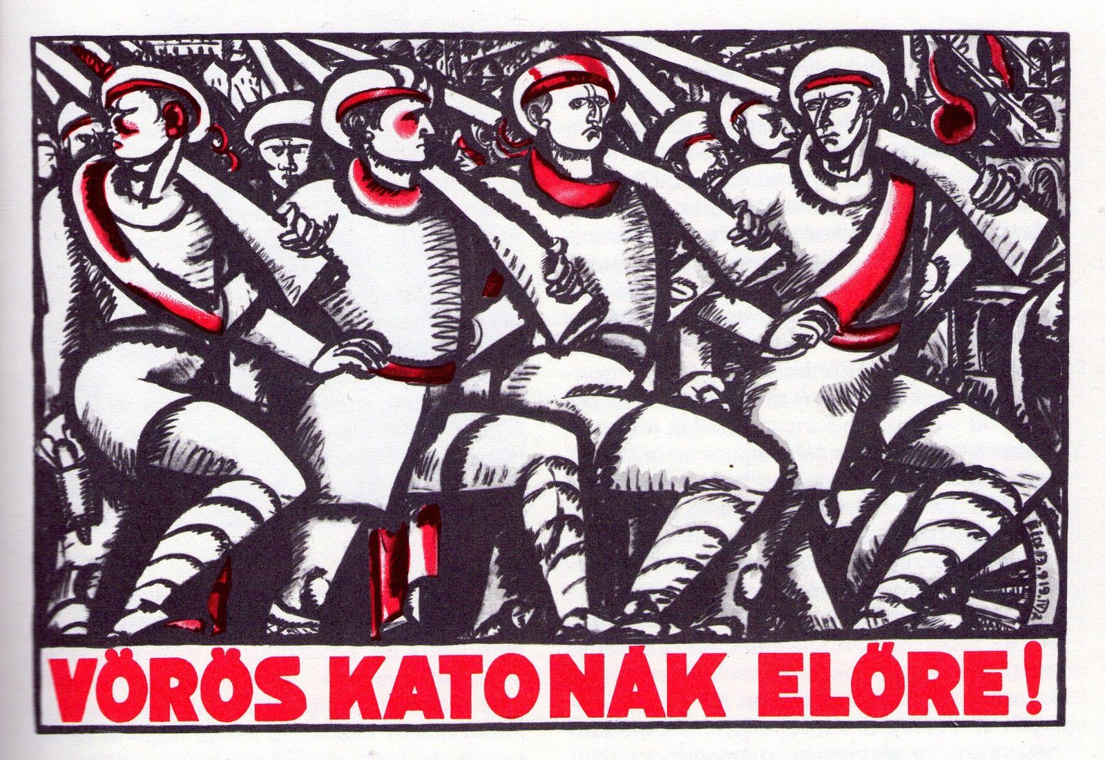 «Вперёд, красные солдаты». Плакат 1919 г.