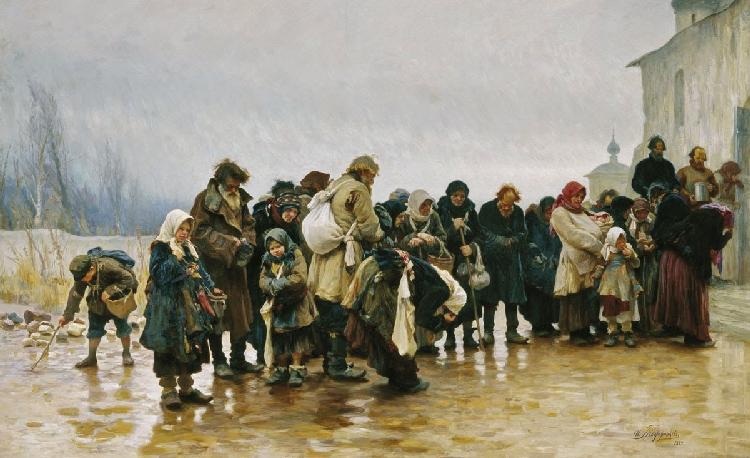Нищие около церкви. Картина И.Творожникова.jpg Нищие около церкви. Картина И.Творожникова.jpg