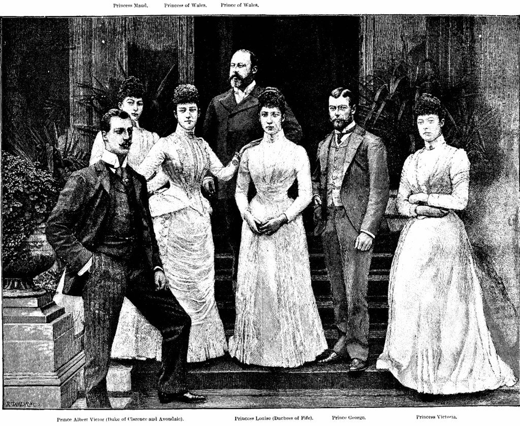 Фото 5. Семья принца Уэльского в декабре 1891 года.png