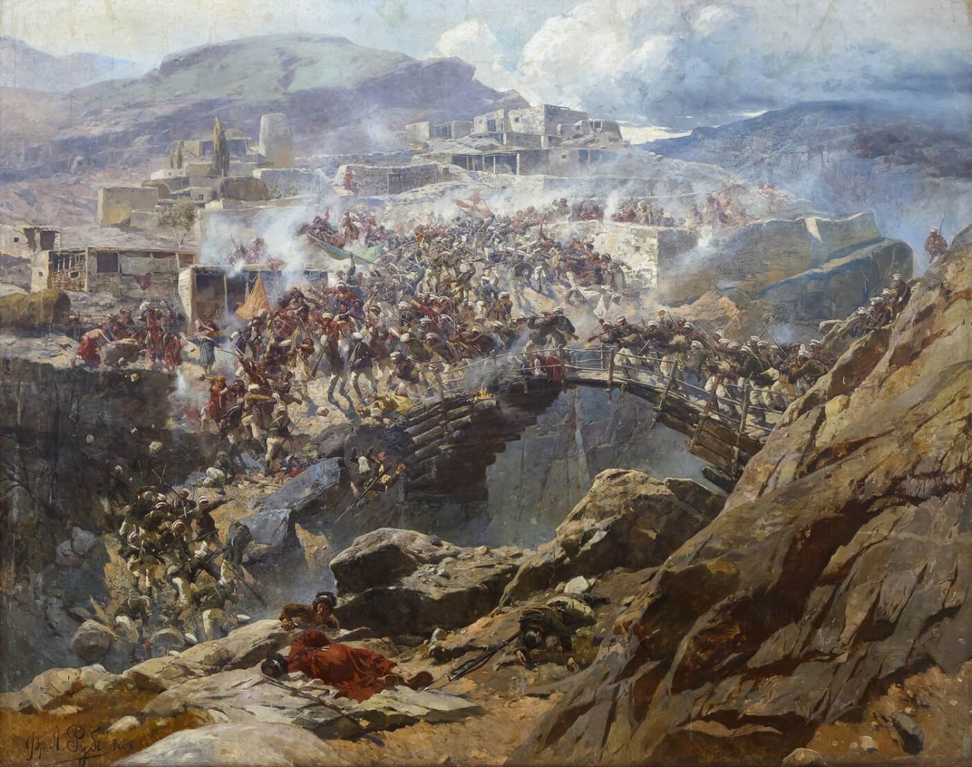 2.jpg Штурм Ахульго русскими воисками. 1839 год..jpg