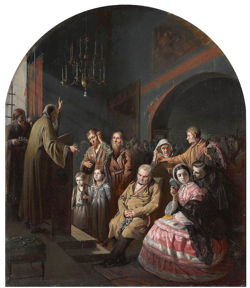 «Проповедь в селе», 1861 год. (pinterest.com) imgonline-com-ua-CompressBySize-Cy2dL08Rgx.jpg