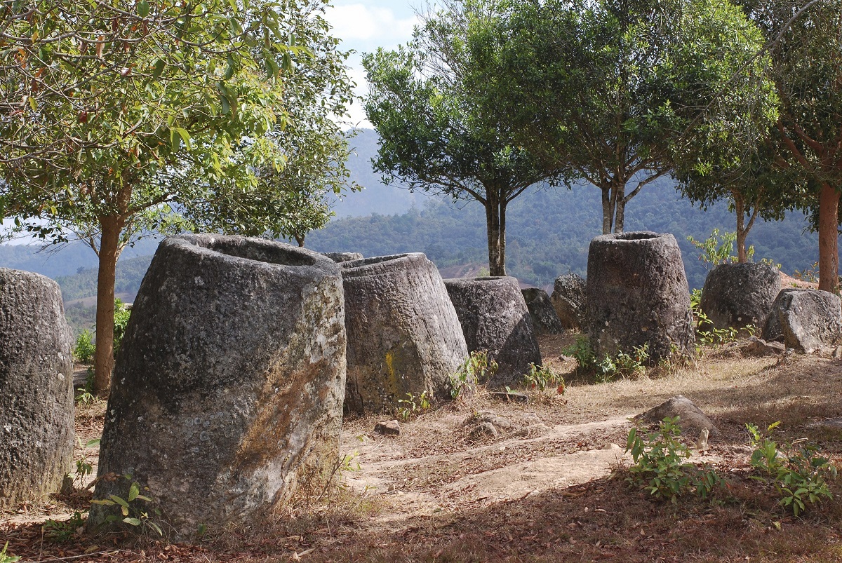 Долина кувшинов в лаосе фото