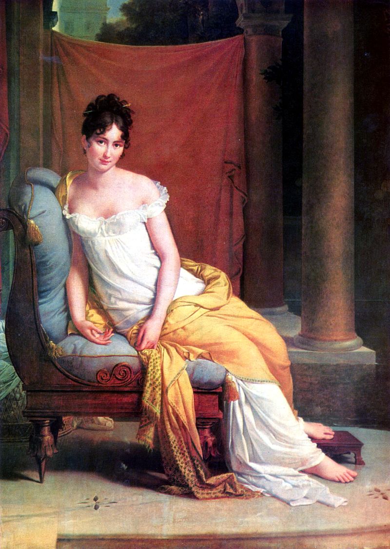 12 Франсуа Жерар Портрет мадам Рекамье 1802..jpg