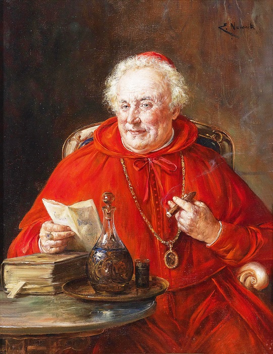 Эрнст. Новак. Хорошая сигара ок. 1919 х. м..jpg Эрнст. Новак. Хорошая сигара! Ок. 1919.