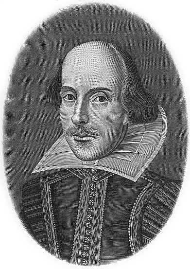 Единственное известное достоверное изображение Шекспира.