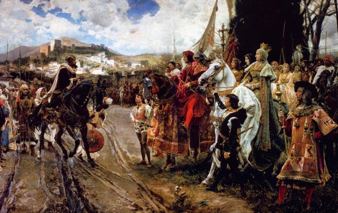 Сдача Гранады их испанским величествам Изабелле и Фердинанду. (historiadegalicia.ga) к7.jpg