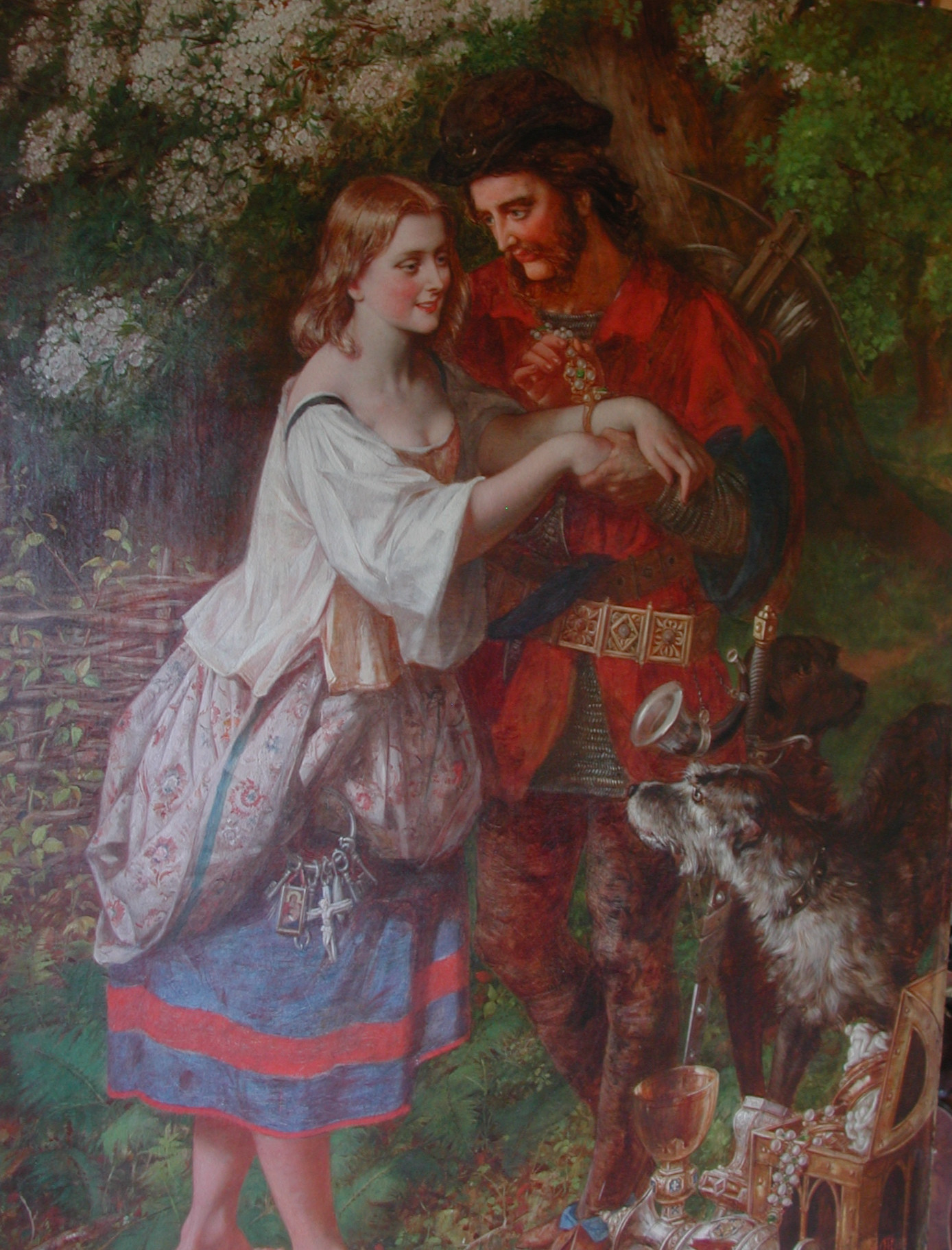 фото 6 Робин Гуд и Дева Мэриан (1866 картина Томаса Френка Хэфи).jpg