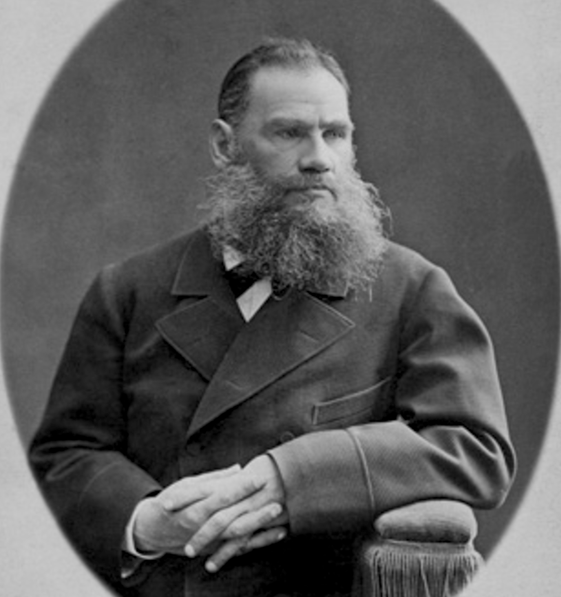 Лев Николаевич Толстой, 1876 год. <br>