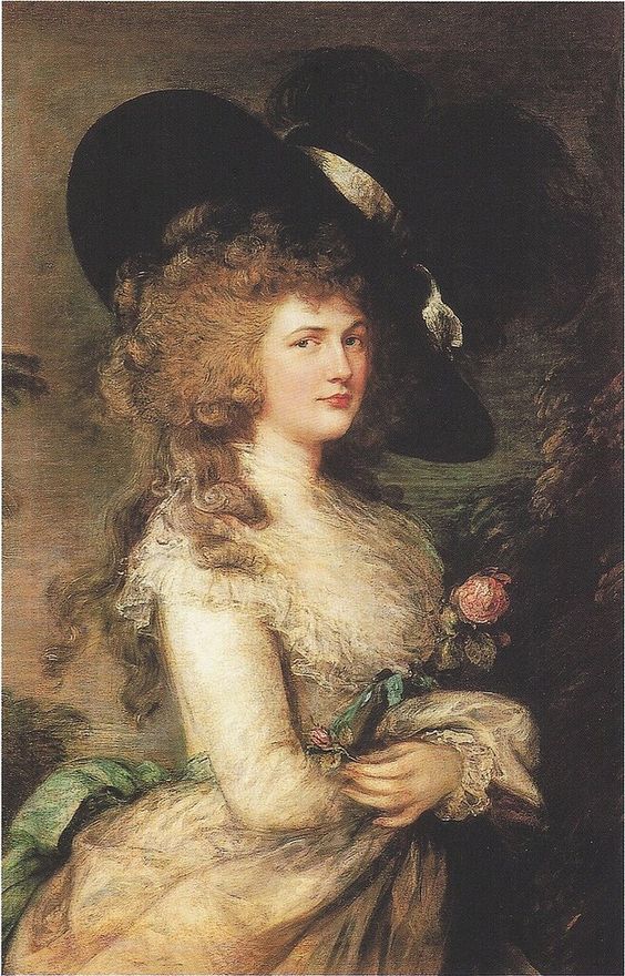 Томас Гейнсборо, «Портрет Джорджианы, герцогини Девонширской».